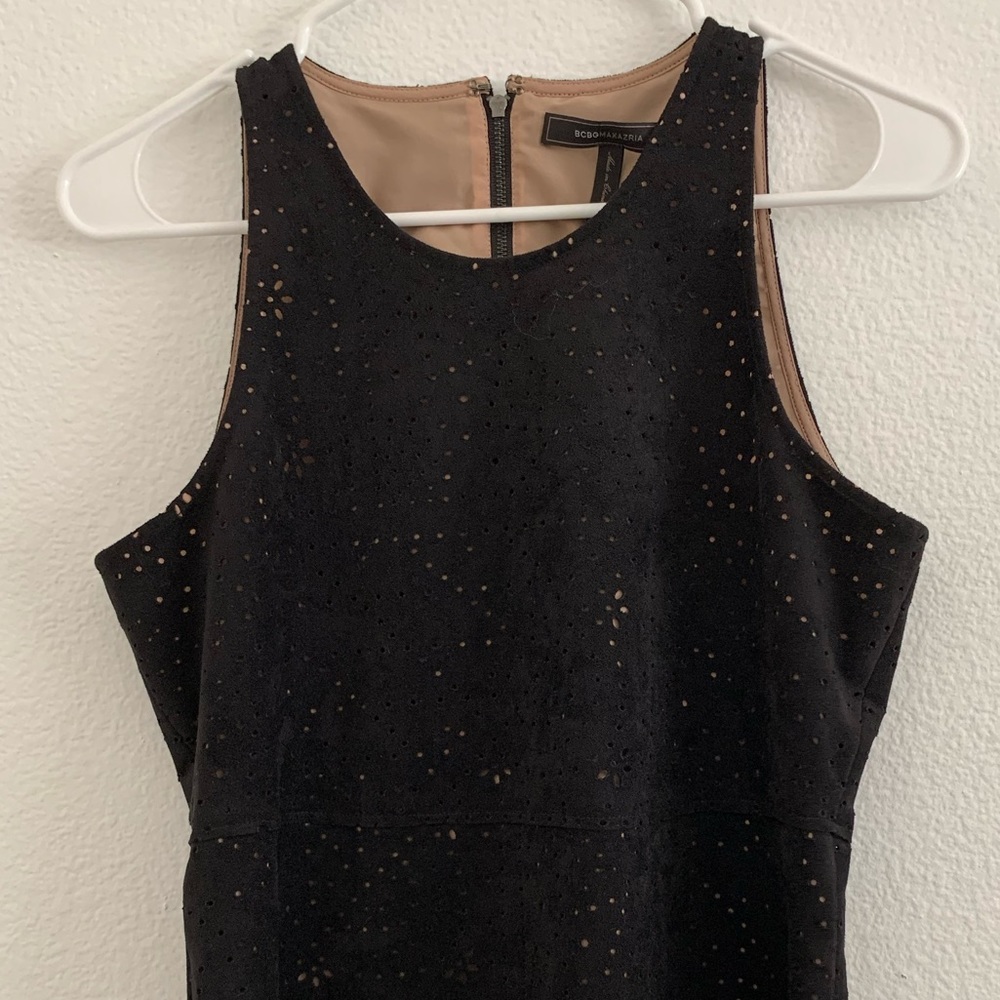 Black/brown tank top